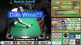 Dan Brunton vs Uday Reddy