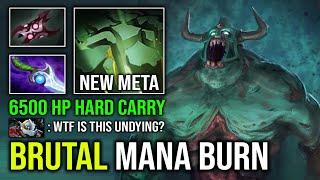 NEW META 9Min Diffusal Armlet Brutal Mana Burn Right Click Undying 6500 HP Unkillable Carry Dota 2