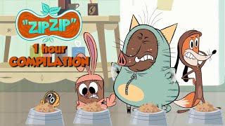 Zip Zip *Fleas attack* 1hour Season 2 - COMPILATION HD [Official] Cartoon for kids