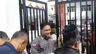 Unjuk Aksi Lembaga-KPK dan GASS di Kejaksaan Negeri Lubuklinggau Menuntut Penetapan Tersangka