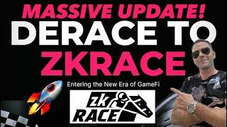  MASSIVE OPPORTUNITY!!!!!!!!! DERACE IS NOW ZKRACE!!!!!!!!!!! 2024 BULL RUN OPPORTUNITY IS HERE!!