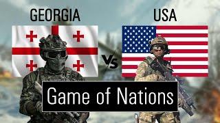 Georgia vs USA military power comparison (military comparison)