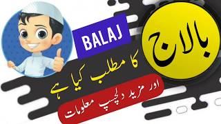 Balaj name meaning in urdu and lucky number | Islamic Boy Girl Name | Ali Bhai