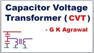 Capacitor voltage transformer CVT concept