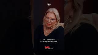 Lilita Carrió: “Hay una pandemia de estupidez mental”.