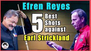 Efren Reyes 5 Best Shots against Earl Strickland