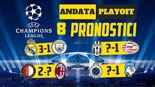 Pronostici Calcio Champions League:  Analisi e Scommesse per i playoff 2025!