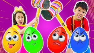 Surprise Eggs Kids Songs | Hokie Pokie Kids Videos