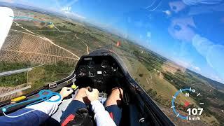 Instrução de planador - Pouso - Glider, Brazil