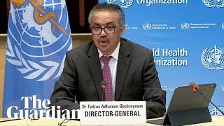 World Health Organization holds news conference on coronavirus pandemic – watch live