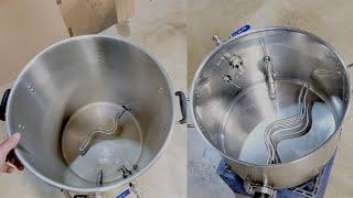 Building My Electric Brew Panel (Part 3) - Mounting the Kettle Heating Elements