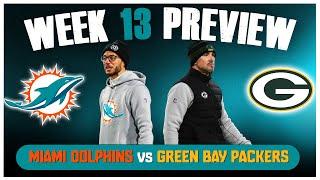 Miami Dolphins Vs Green Bay Packers Week 13 Preview With @TomGrossiComedy !!!