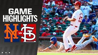 Mets vs. Cardinals Game Highlights (8/5/24) | MLB Highlights