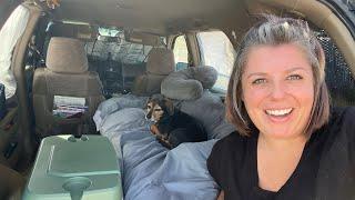 Tour of my living set up in my Honda CR-V