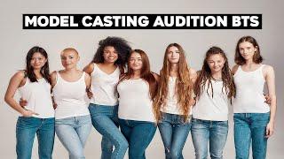 Model Casting Audition Behind The Scenes