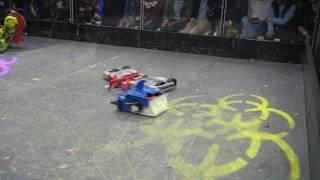 Vivid robowars 2017 Hellamax vs Flipper