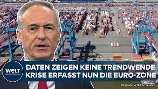 EURO-ZONE: Krisen-Modus! Indizes im Fall! Auch Deutschland betroffen