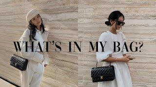WHAT'S IN MY BAG Chanel Classic Flap | what fits + review 샤넬클래식백 리뷰 + 워츠인마이백