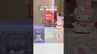 miniso sanrio blind box unboxing #sanrio #blindbox #miniso #kawaii #unboxing