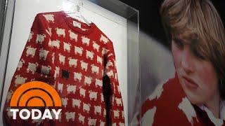 Princess Diana’s black sheep sweater sells at auction for $1.1M