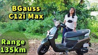 BGauss C12i Max Electric Scooter Detailed Review in Malayalam.. പ്രത്യേകതകൾ എന്തൊക്കെ??