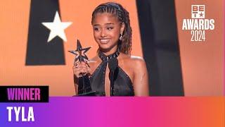 Tyla Takes Home Her Second Award Of The Night This Time For Best New Artist! | BET Awards '24