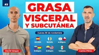  ¿CÓMO ELIMINAR la GRASA VISCERAL y SUBCUTÁNEA?  [ IMPACTO de la GRASA en la salud ] #3 Live