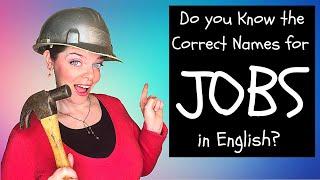 Jobs: Gender Neutral Job Names in English! Learn English Job Names!  仕事：英語での性別中立の仕事名！英語の仕事の名前を正しく学ぶ！