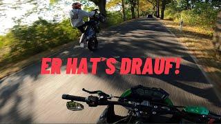 MOTORRADTOUR außer KONTROLLE  | kleine ABENDRUNDE | Kawasaki Z800 | KTM EXC 450 | Suzuki | DoubleDNI