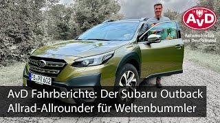 AvD Fahrberichte: Der Subaru Outback - Der Allrounder mit dem Boxermotor