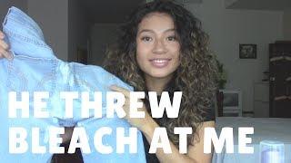 SOMEONE THREW BLEACH AT ME!? | Story Time