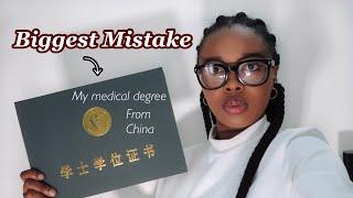 is studying medicine in china worth it? DO NOT STUDY MEDICINE ABROAD! Advice for medical students