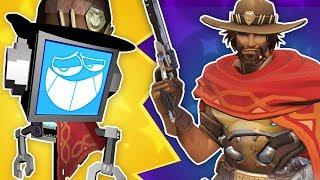 MCCREE SONG ► Fandroid The Musical Robot  (Overwatch Music Video)