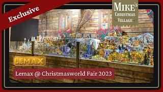 INSIDE LOOK: Lemax wows crowds with 2023 Christmas Village Displays at Frankfurt Christmas Fair