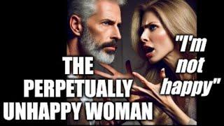 The Unhappy Woman: "I'm not happy"