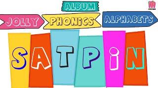 Album Jolly Phonics Alphabets S, A, T, P, I, N