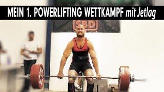 MEIN 1. POWERLIFTING WETTKAMPF  mit Jetlag // karl-ess.com