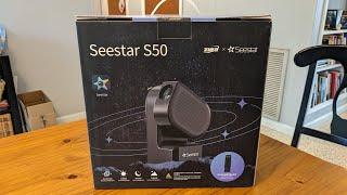 ZWO Seestar s50 smart telescope unboxing (next to Dwarf Lab Dwarf 2)