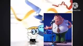 Dexter From Dexter's Laboratory With Principal Krupp/Captain Underpants