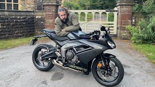 2024 Triumph Daytona 660 - FIRST RIDE impressions (A2 compatible)