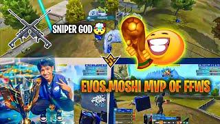 EVOS.MOSHI MVP OF FFWS BANGKOK CHAMPIONSHIP| FFWS 2022 BANGKOK CHAMPION | EVOS.MOSHI SNIPER GOD