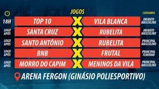 16ª COPA SALINAS DE FUTSAL. JOGOS DE SEGUNDA FEIRA 04/12/23