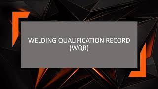 Welding Inspection | Student's Coursework Presentation 6