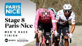 INCREDIBLE WIN!  | Men's Stage 8 Final KM's Paris-Nice 2025 | TNT Sports Cycling