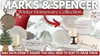 Marks & Spencer NEW Cosy Winter Homeware Interior Finds ️ Designer Dupes ️ Christmas  Home Review