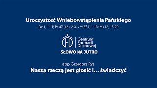 Naszą rzeczą jest głosić i… świadczyć [Słowo na jutro 260]