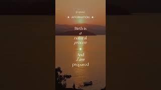 Birth Affirmation for Pregnant Moms | Mom-to-be