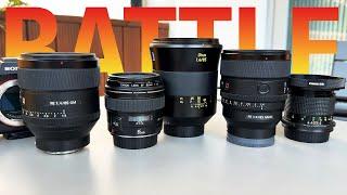 Sony 85mm f/1.4 GM II Battle of the Bokeh Vs. GM & Other Bokehlicious 85mm Lenses