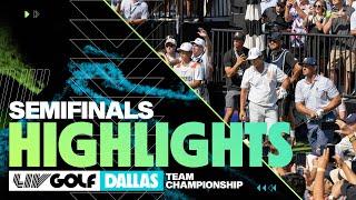 FULL HIGHLIGHTS: LIV Golf Dallas Team Championship | Semifinals | 2024