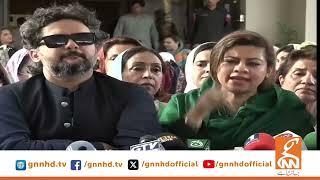 PTI Leaders Faisal Javed and Kanwal Shauzab Media Talk on SC Hearing on PTI Reserved Seats Case